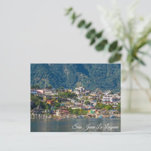 San Juan La Laguna, Guatemala Briefkaart (Staand voorkant)