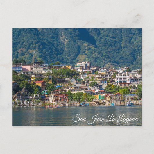 San Juan La Laguna, Guatemala Briefkaart (Voorkant)