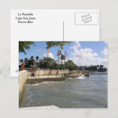 San Juan La Puntilla Briefkaart (Voorkant / Achterkant)