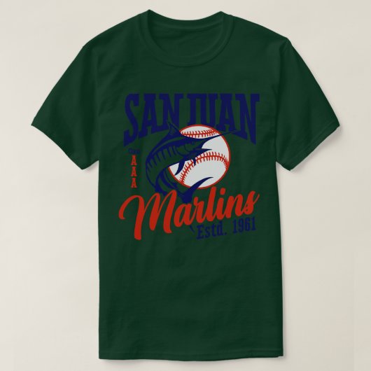 San Juan Marlins T-shirt (Design voorkant)