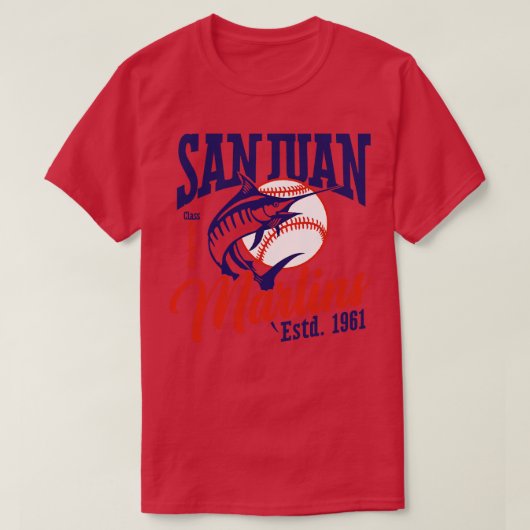 San Juan Marlins T-shirt (Design voorkant)