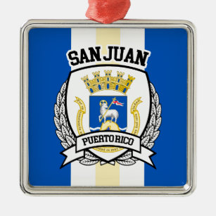 San Juan Metalen Ornament