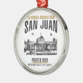 San Juan Metalen Ornament (Links)