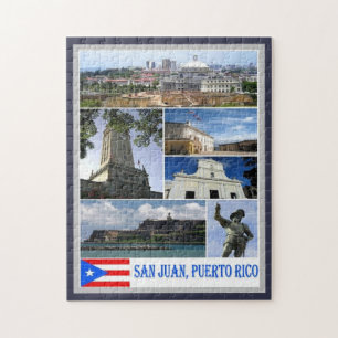 San Juan - Mosaic - Puerto Rico - Legpuzzel
