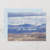 San Juan Mountains Co. Briefkaart (Voorkant / Achterkant)