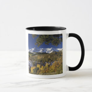 San Juan Mountains en Espenbomen in herfstkleuren Mok