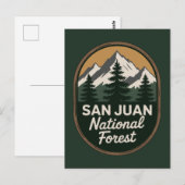 San Juan National Forest Briefkaart (Voorkant / Achterkant)