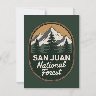 San Juan National Forest Briefkaart