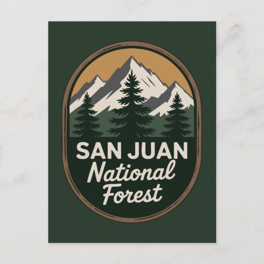 San Juan National Forest Briefkaart (Voorkant)