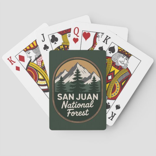 San Juan National Forest Pokerkaarten (Achterkant)
