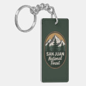 San Juan National Forest Sleutelhanger (Voorkant Links)