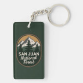 San Juan National Forest Sleutelhanger (achterkant)