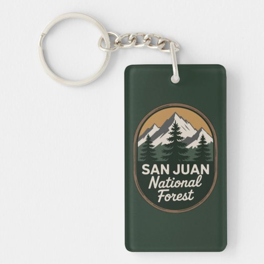 San Juan National Forest Sleutelhanger (Voorkant)