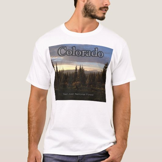 San Juan National Forest T-shirt (Voorkant)