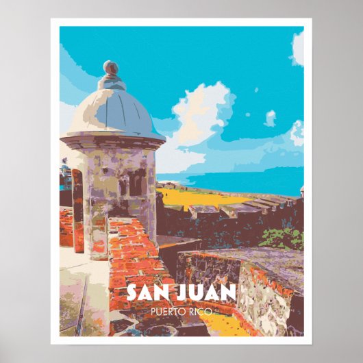 San Juan-Poster Poster (Voorkant)