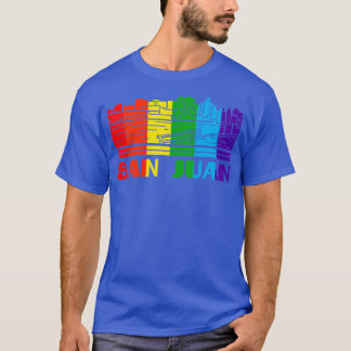San Juan Pride San Juan LGBT Cadeau LGBTQ Supporte T-shirt
