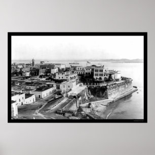 San Juan, Puerto Rico 1905 Poster