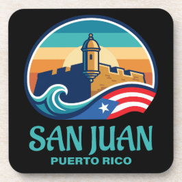 San Juan Puerto Rico Bier Onderzetter