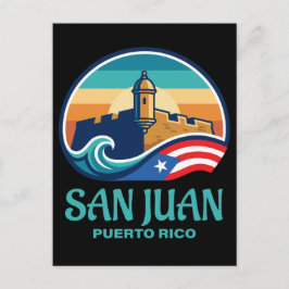San Juan Puerto Rico Briefkaart
