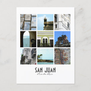 San Juan, Puerto Rico Briefkaart