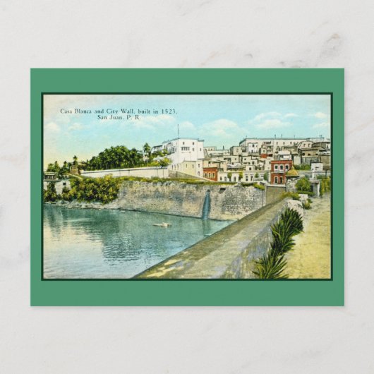  San Juan, Puerto Rico Briefkaart (Voorkant)