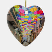 San Juan Puerto Rico kerstversiering Keramisch Ornament (Rechts)