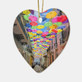 San Juan Puerto Rico kerstversiering Keramisch Ornament (Links)