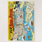 San Juan Puerto Rico Legpuzzel (Verticaal)