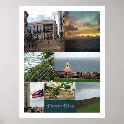 San Juan, Puerto Rico Poster (Voorkant)