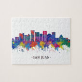 San Juan Puerto Rico Skyline Legpuzzel (Horizontaal)