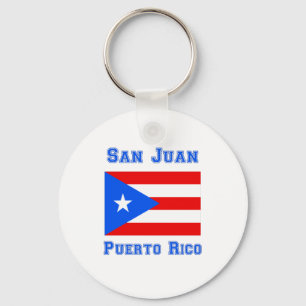 San Juan Puerto Rico Sleutelhanger