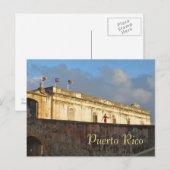 San Juan, Puerto Rico Souvenir Briefkaart (Voorkant / Achterkant)