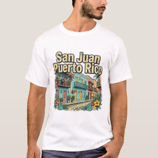 San Juan Puerto Rico T-shirt - Reis Souvenir