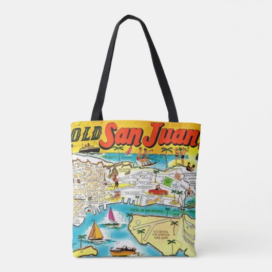 San Juan Puerto Rico Tas (Achterkant)