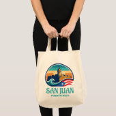 San Juan Puerto Rico Tote Bag (Voorkant (product))