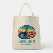 San Juan Puerto Rico Tote Bag (Achterkant)