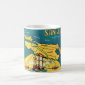 San Juan Retro Kaart Mok (Center)