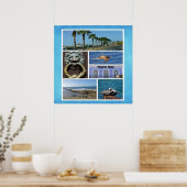 San Juan Schilderachtig Foto Collage Poster (Keuken)