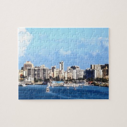 San Juan Skyline Legpuzzel (Horizontaal)