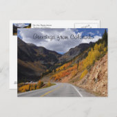 San Juan Skyway tussen Durango en Silverton Briefkaart (Voorkant / Achterkant)