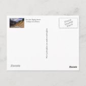 San Juan Skyway tussen Durango en Silverton Briefkaart (Achterkant)