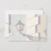 San Juan Street Lamp Wedding Products RSVP Kaartje (Achterkant)