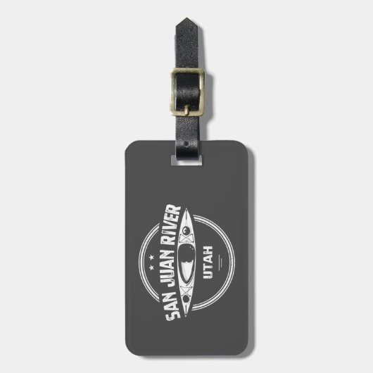 San Juan, Utah Bagagelabel (Voorkant verticaal)