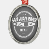San Juan, Utah Metalen Ornament (Links)