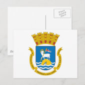 San Juan-wapenstilstand Briefkaart (Voorkant / Achterkant)