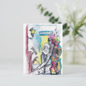 San Juan y Boedo - El compadrito Briefkaart (Staand voorkant)