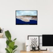 San Juanico, Baja California satelliet poster (Thuiskantoor)