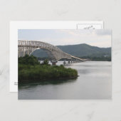 San Juanico Bridge Briefkaart (Voorkant / Achterkant)