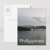 San Juanico Bridge Briefkaart (Voorkant / Achterkant)