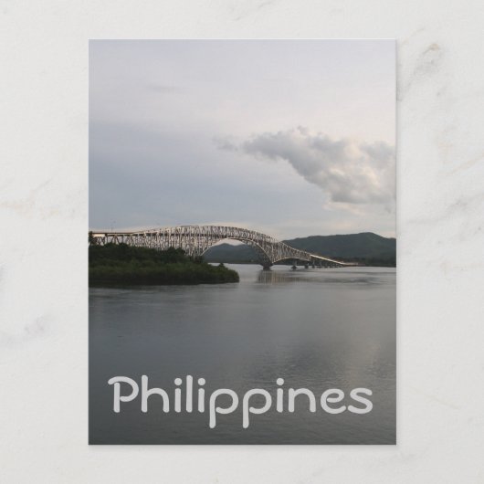 San Juanico Bridge Briefkaart (Voorkant)